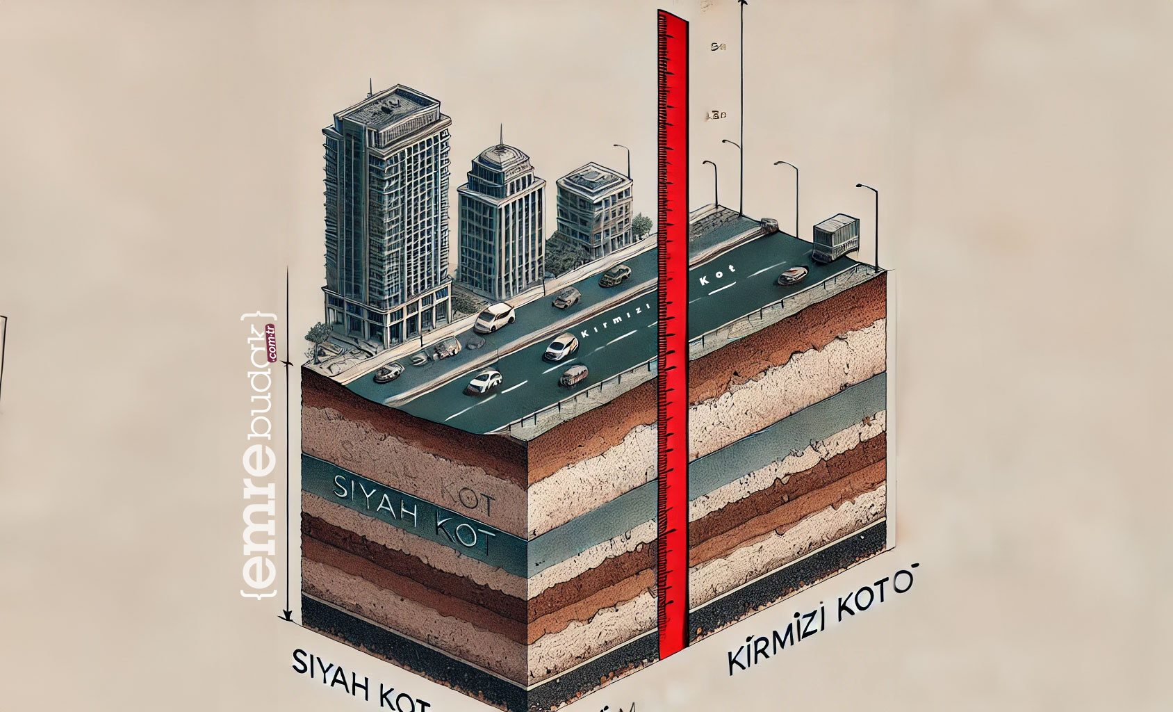 1- Kot: Haritacılıkta Yüksekliği Ölçmenin Anahtarı 1 Kot farkı, iki nokta arasındaki yükseklik farkını ifade eden bir inşaat ve haritacılık terimidir.